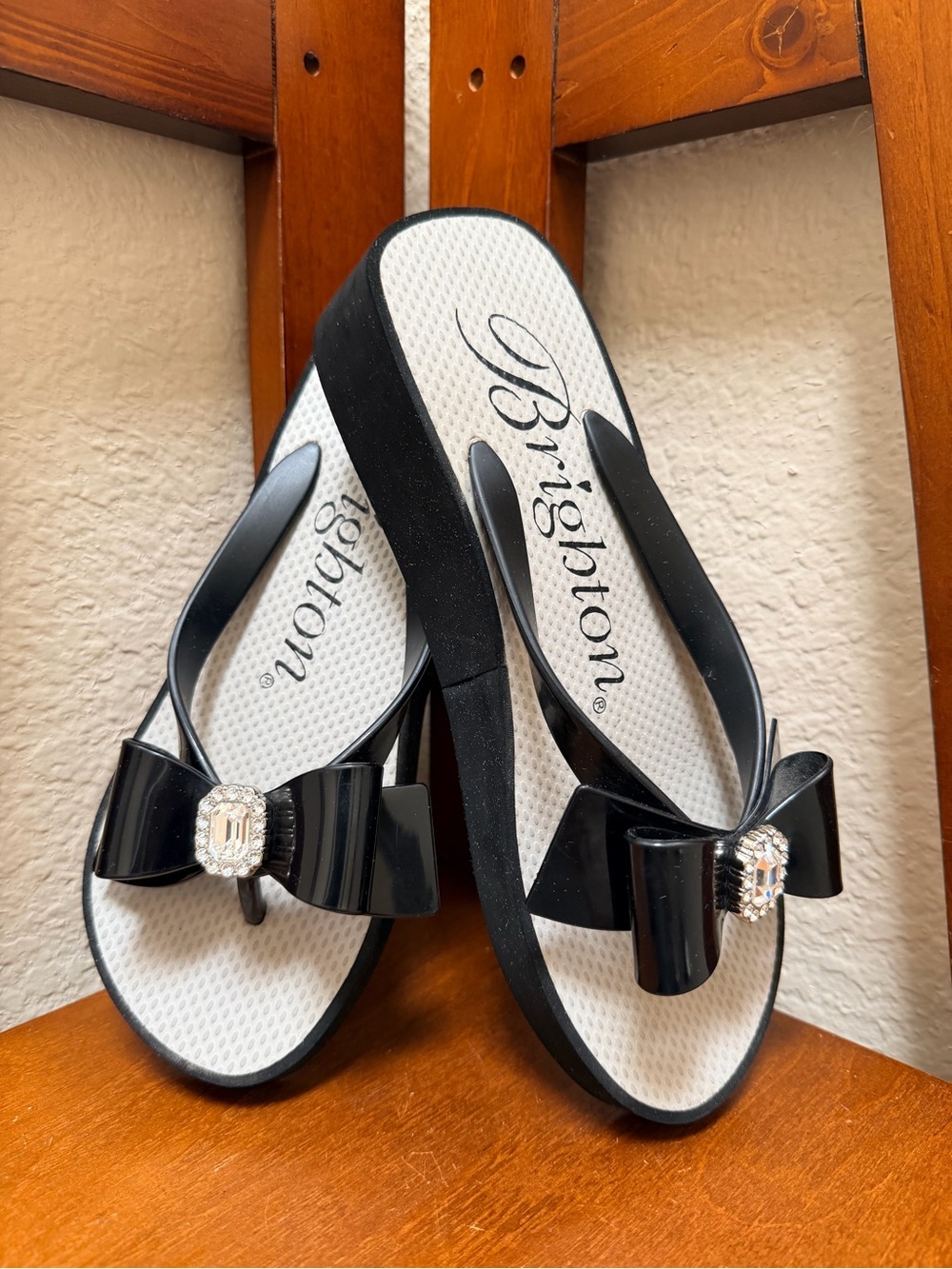Brighton "Bowie" Wedge Flip Flops…